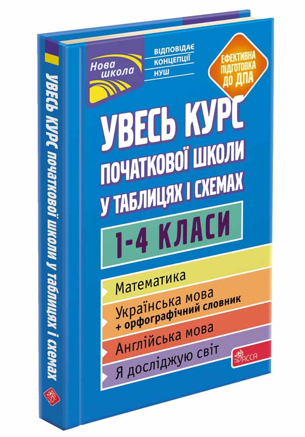 Увесь курс початкової школи у таблицях i схемах - зображення