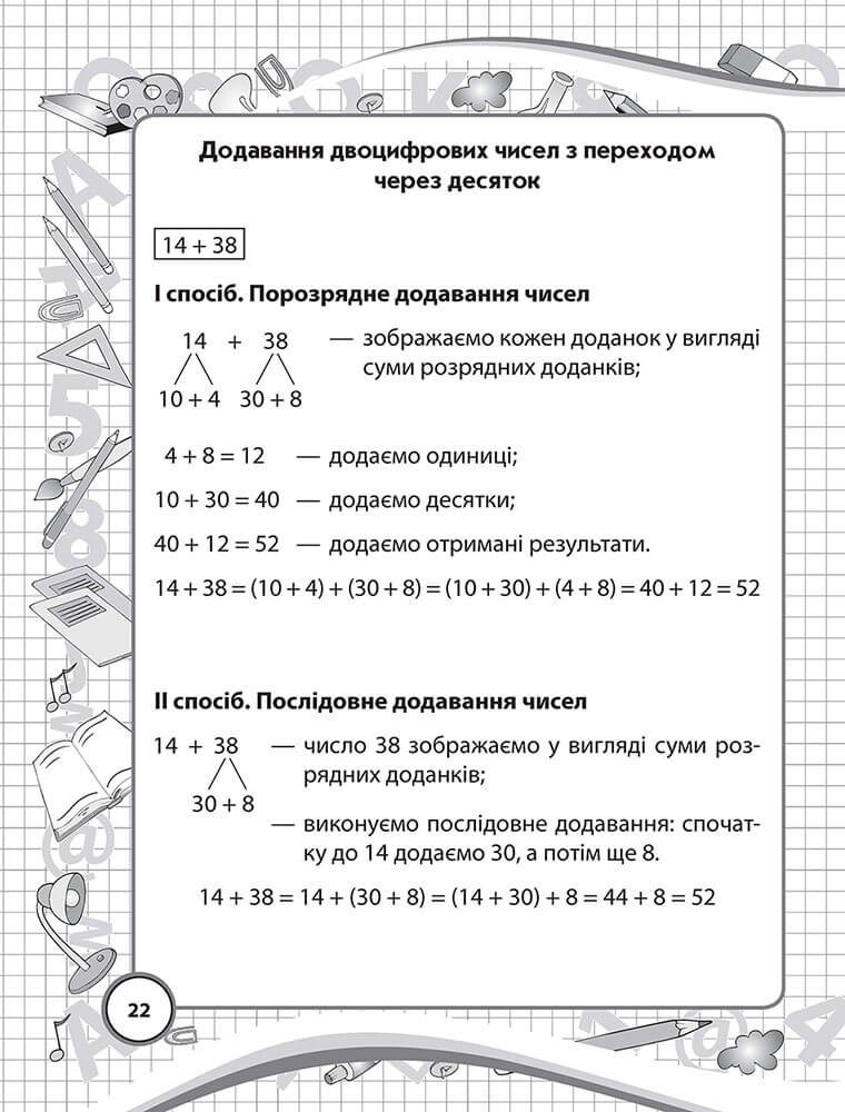 Довідник молодшого школяра. Математика. 1-4 клас - інші зображення