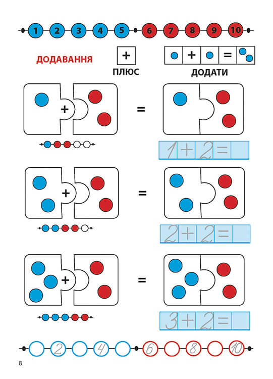 Когнітивний розвиток. Математика. Додавання - інші зображення
