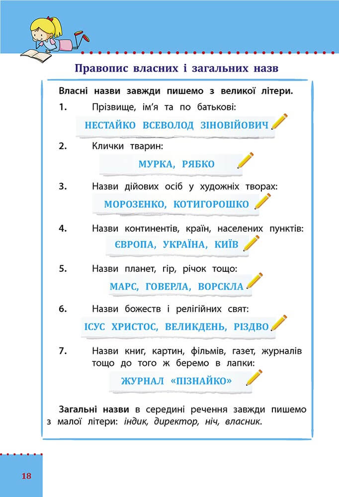 Наочний довідник. Українська мова. 1–4 класи - інші зображення